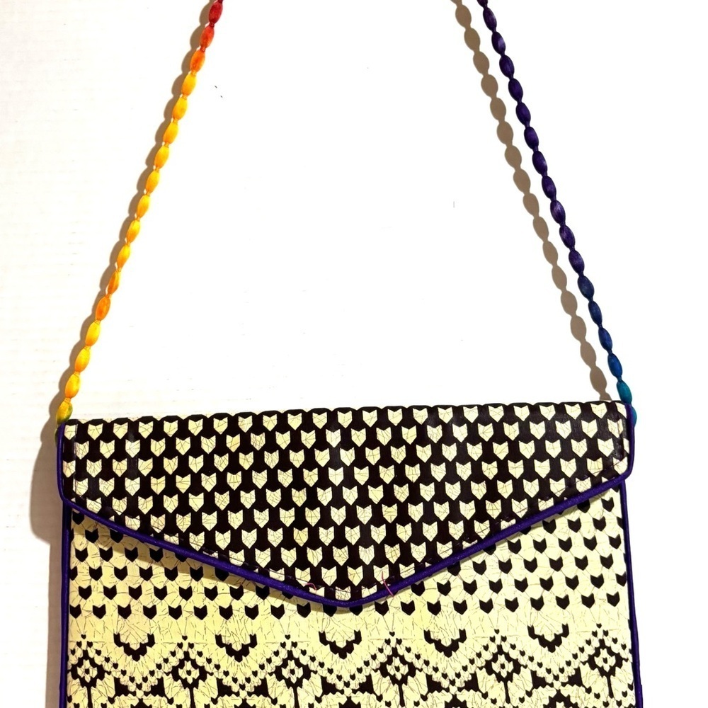 Handmade Ankara African print shoulder/ clutch